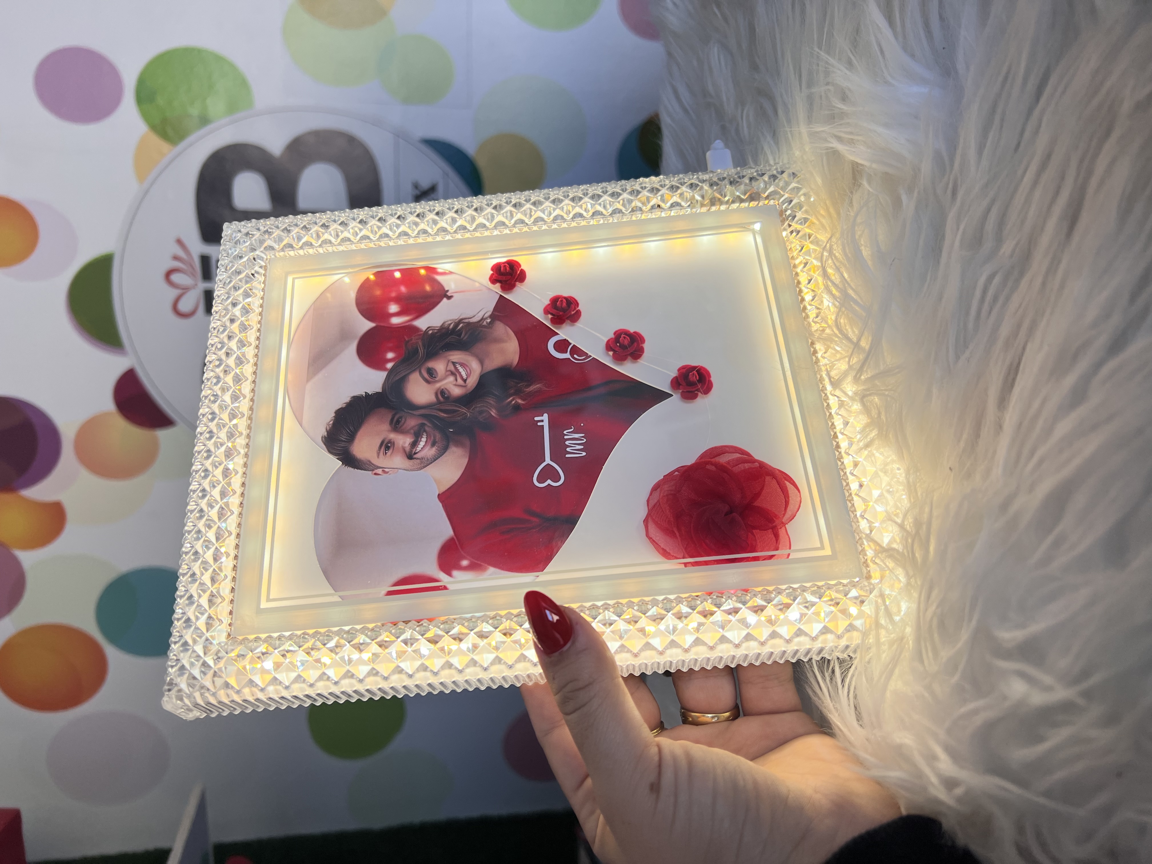 Cadre photo lumineux